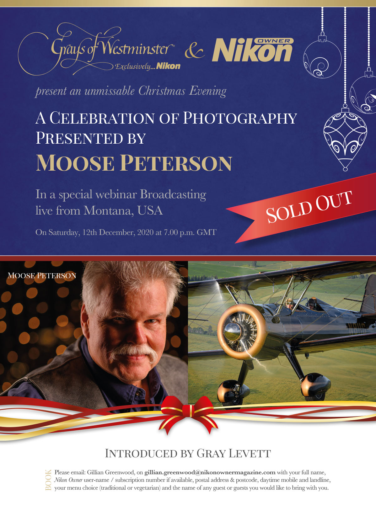 A Celebration of Photography Presented by Moose Peterson
